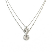 Envelop 2 layer necklace - Love Flo